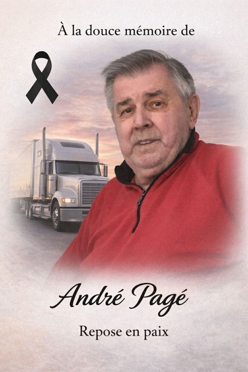 Image de l'avis André Pagé