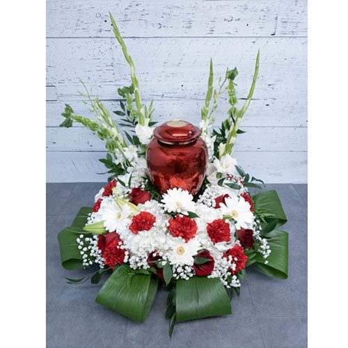 Arrangement de fleurs pour funérailles | Service Actuel