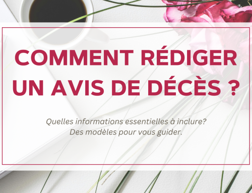 Comment écrire un avis de décès – avec exemples